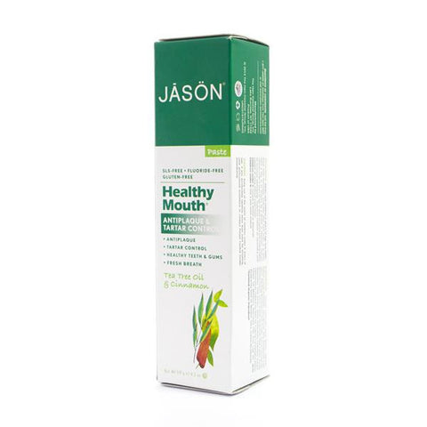 JASON Healthy Mouth Tartar Control Toothpaste Fluoride-Free Paste