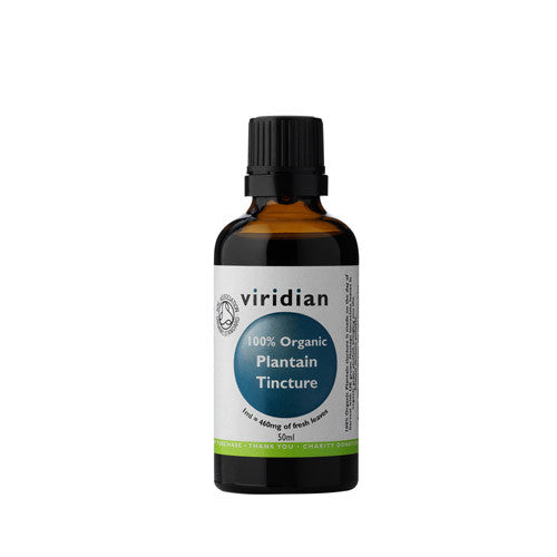 100% Organic Plantain Tincture
