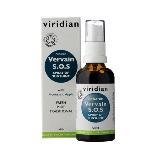 100% Organic Vervain SOS Spray