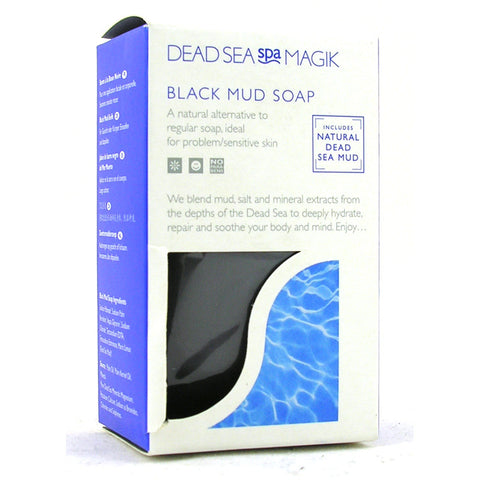 Dead Sea Magik Black Mud Soap